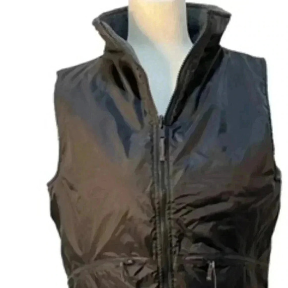 NEW No Boundaries Reversible Nylon And Fleece Full Zip Vest Juniors Sz 11/13 NWT - Picture 2 of 7